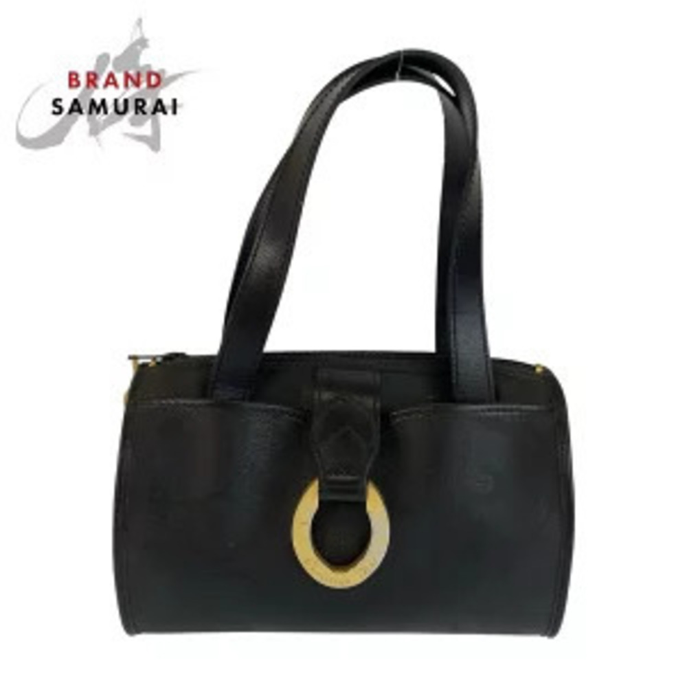 Christian Dior Trotter black leather Handbag Boston bag